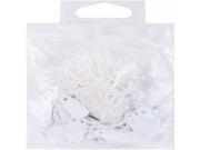 Small Jewelry Hang Tags .25 X.75 200 Pkg White