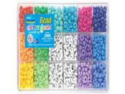 Giant Bead Box Kit 2000 Beads Alphabet