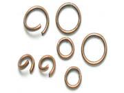 Jewelry Basics Metal Findings 400 Pkg Copper Jump Rings 4mm To 6mm
