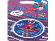 Stretch Magic Bead Jewelry Cord .7mmX5m Pearl