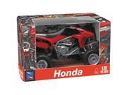 New Ray Die Cast Honda TRX450R ATV Replica 1 12 Scale Red