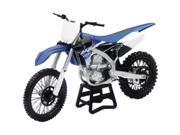 New Ray Die Cast Yamaha YZ450F Motorcycle 2015 Replica 1 12 Scale Blue