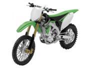 New Ray Die Cast Kawasaki KX450F Motorcycle Replica 1 12 Scale Green