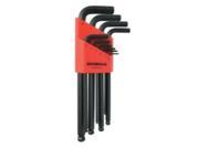 10 Piece Metric Ball End L Wrenches Set