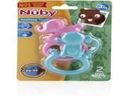 Nuby ZooLoops Teether Rings 2 Pack Case Pack 144