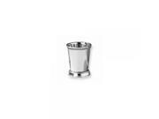 Nickel plated Stainless Steel Beaded Mint Julep Cup Engravable Gift Item