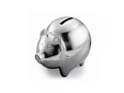 Pewter Finish Pig Bank Engravable Personalized Gift Item