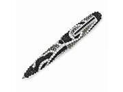 Swarovski Crystal Ball point Pen Available in Rainbow Black Leopard