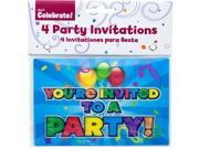 Holographic Party Invitations Case Pack 24