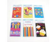 Happy Birthday Invitation Cards with Envelopes 8 pack Case Pack 72