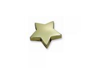 Silver or Brass plated Star Paperweight Engravable Personalized Gift Item