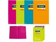Poly Portfolio Folder with Two Inner Pockets Style 28D Case Pack 48