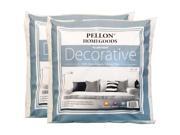 Decorative Pillow Insert Twin Pack 18 X18 FOB MI