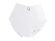 Acerbis Front Number Plate White