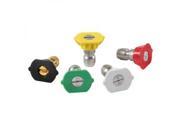 Karcher 5 Piece Quick Connect Spray Nozzles Accesory for Gas Power Pressure Washers 4000 PSI Rating
