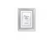 Silver plated Beaded Edge Brushed Photo Frame Engravable Gift Item