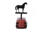 Standing Horse Large Jar Sconce