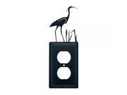 Heron Single Outlet Cover