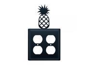 Pineapple Double Outlet Cover