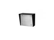 Viking VE 5X5 PNL Textured Black Powder Painted Back Box for Surface Mounting Numerous Viking Products with Aluminum