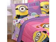 Despicable Me Minions Bed Sheet Set Pink Way 2 Cute Bedding Accessories