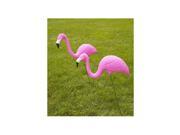 Garden Accents 1 Pair Novelty Pink Flamingo Case Pack 12
