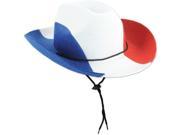 Patriotic Felt Cowboy Hat Case Pack 6