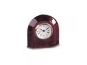 Rosewood Finish Arch Table Clock
