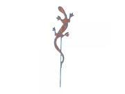 Salamander Rusted Garden Stake