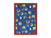 Kid Essentials Inspirational Area Rugs Children of the World Rug 7 8 x 10 9 Rectangle Multi
