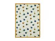 Kid Essentials Infants Toddlers Awesome Blossom Rug 5 4 x 7 8 Rectangle Bold