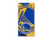 Warriors National Basketball League Puzzle 34 x 72 Over sized Beach Towel