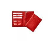 Lime Red Pink Black or Blue Leather Passport Cover