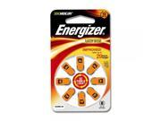One pk of 8 cells Type 10 Energizer Hearing Aid Batteries