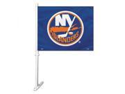 New York Islanders Car Flag W Wall Bracket