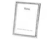 Silver plated Spiral Border Photo Frame