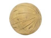 Benzara 40436 Resin Wood Ball