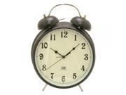 Benzara 29162 Metal Alarm Clock