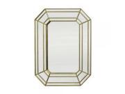 Benzara 54122 Glass Wall Mirror