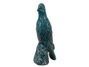 Bru 336828 Beautiful Ceramic Bird On A Stone Turquoise