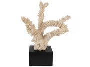 Benzara 58290 Resin decorative Coral Figurine