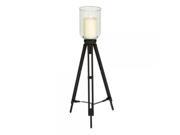 Metal Glass Candle Holder 10 W