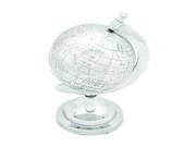 Aluminumdecor Globe With Intricate Detail Work