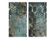 BENZARA IMX A0282171 Stunning Callais Acrylic Floating Wall Art ? Assorted 2