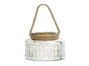Classy Sled Attractive Glass Rope Lantern