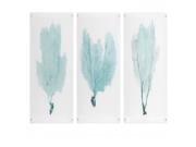 BENZARA IMX A0382165 Marine Sea Fan Acrylic Floating Wall Art Assorted 3