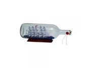 Glass Ship In A Bottle 13 W