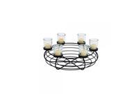 Metal Glass Candle Holder 15 W