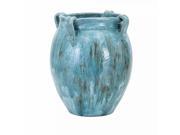 Castine Large Teal Vase