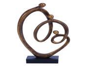 Abstract And Graceful Family Sculpture by Benzara